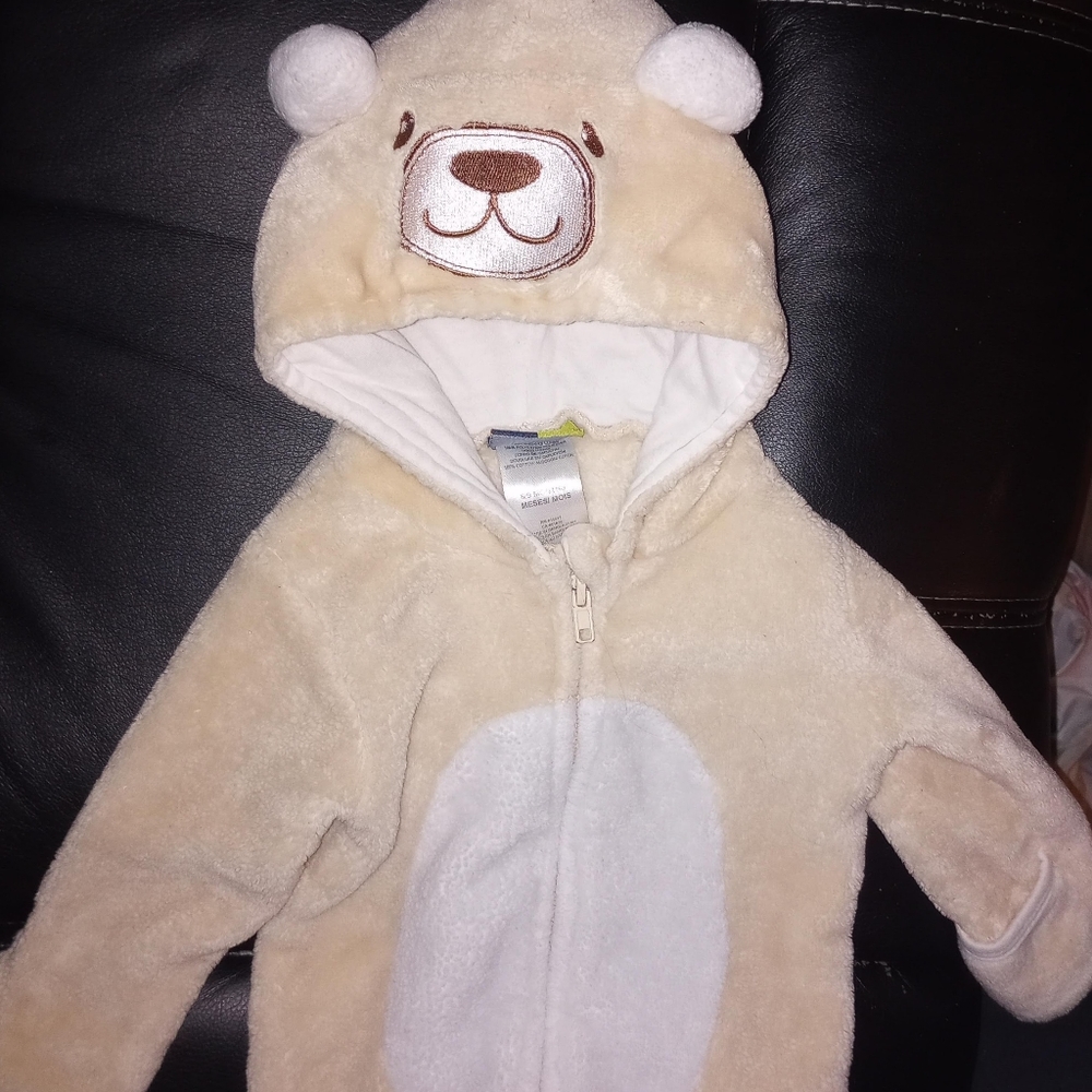 Baby bear jumpsuit sleeper